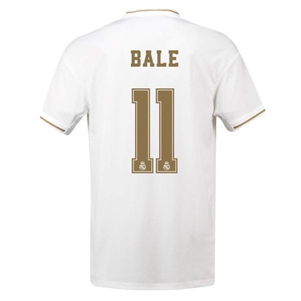 Camiseta Real Madrid NO.11 Bale 1ª 2019/20 Blanco